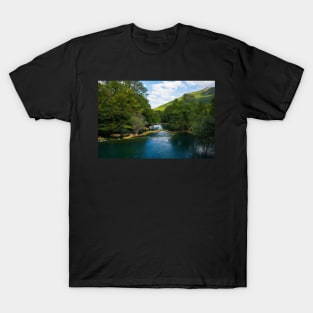 The Small Waterfalls at Martin Brod in Bosnia T-Shirt